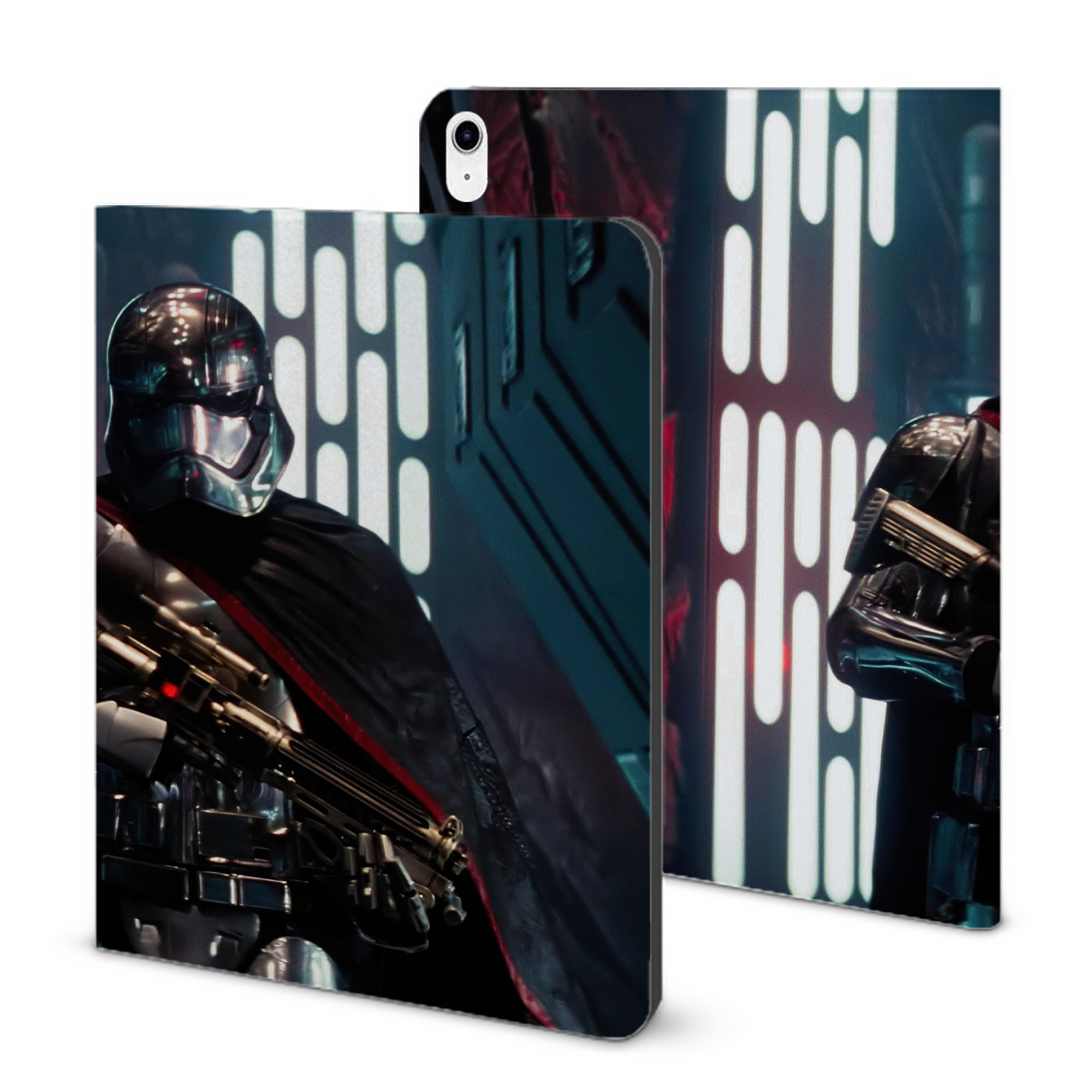 （画像用） スター・ウォーズ Star Wars IPad ケース ブック型 PUレザー TPU 耐衝撃 軽量 薄型 ペン収納なし 全面保護 IPad 各モデル対応